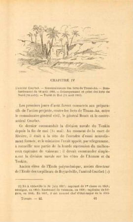 Chapitre IV. L'admiral Courbet. - ...