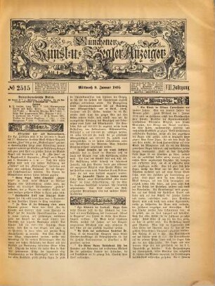 Münchener Kunst- u. Theater-Anzeiger, 8,1/6. 1895