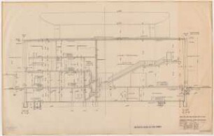 Technische Universität Berlin Elektrotechnische Institute, 2. Bauabschnitt: Schnitt A-A 1:50