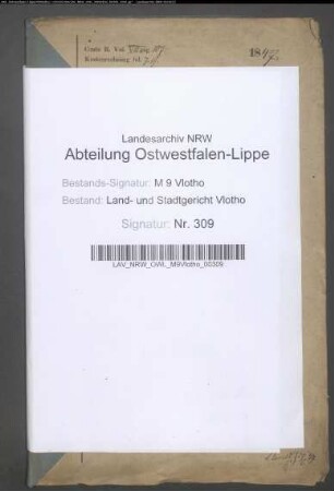 Erblasser: Wilms, Hedwig Margarethe Dorothea: