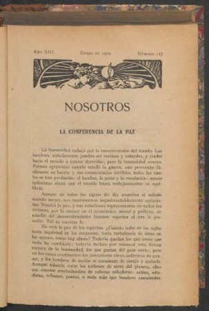 La Conferencia de la Paz