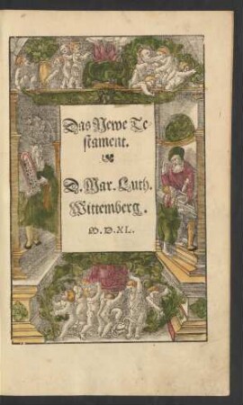 Das Newe Testament.