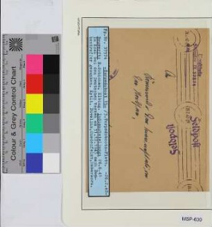 Dienstbrief, Schiffsname/Landeinheit: T 15, Feldpostnr. 37574; Frankatur, Mi.-Nr.: [Keine]; Poststempel: Masch.-Stpl: 26.2.42.-21; Nebenstempel: Dienststelle Feldpost-Nr. M 37574, Feldpost