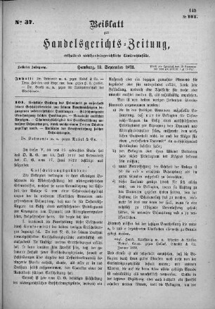No. 37. 13. September 1873