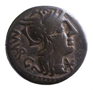 Münze, Denar, 130 v.Chr.