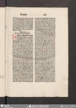 Sermo tertius de epistola
