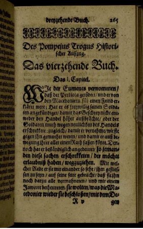 Das vierzehende Buch.