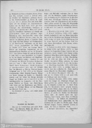 VI. Verzeichnis der Geistlichen