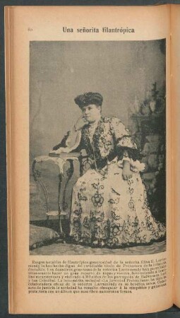 Una señorita filantrópica - [Retrato]