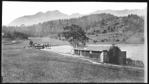 Ötztal. Lauser See mit Lauser Köpfe