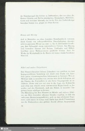 Bronze und Messing