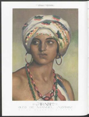 "Àrabe", óleo