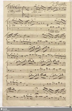 1764. Cavatina con Coro: Stiam compagni allegramente / Seydelmann, F.