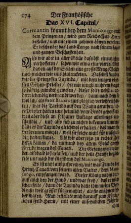 Das XVI. Capitul.