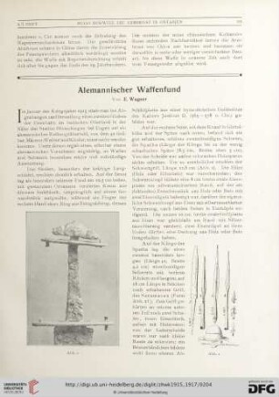 7: Alemannischer Waffenfund