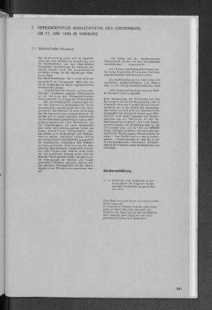 7.1 Methodische Hinweise
