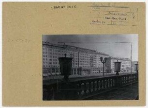 Bauabschnitt C-Nord. Berlin, Friedrichshain, Karl-Marx-Allee (vor 1961 Stalinallee)