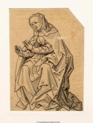 Die Heilige Anna, sitzend