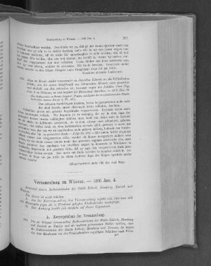 Versammlung zu Wismar. - 1406 Jan. 4.