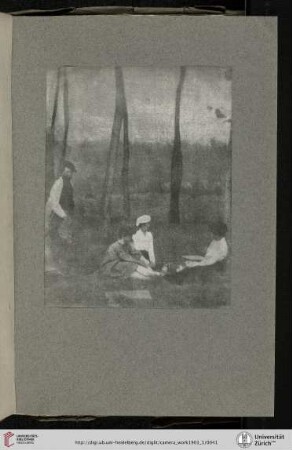 [Gertrude Käsebier] Serbonne, From a ‘Gum’ Print by Gertrude Käsebier [half-tone reproduction]