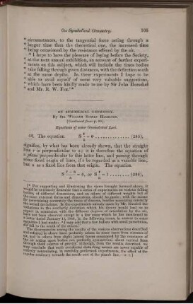 On symbolical geometry.