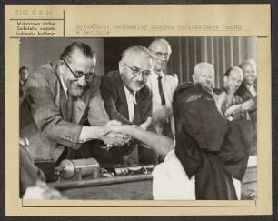 Gesamtdeutscher Nationalkongress der Nationalen Front am 25. und 26. August 1950 in der Werner Seelenbinder-Halle in Berlin. : Cyłoněmski nacionalny kongres Nacionalneje fronty w Berlinje wot 25.08. do 26.08.1950.