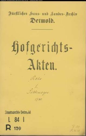 Röhe zu Veldrom gegen Sültemeier - Schuldforderung