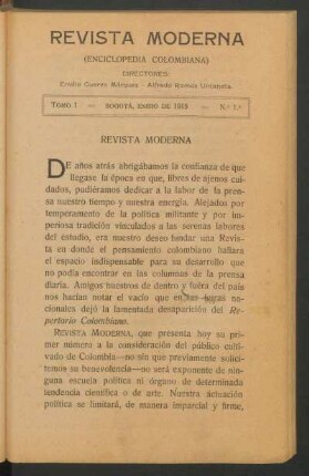 Revista moderna