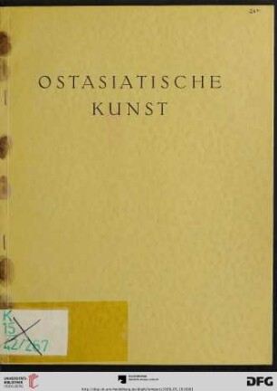 Ostasiatische Kunst : Skulpturen aus Jade, Bergkristall, Achat, Amethyst, Malachit und anderen Halbedelsteinen ; Schwertstichblätter, Netsuke ... ; aus verschiedenem Besitz ; Versteigerung: 10. Mai 1928, 11. Mai (Katalog Nr. 267)