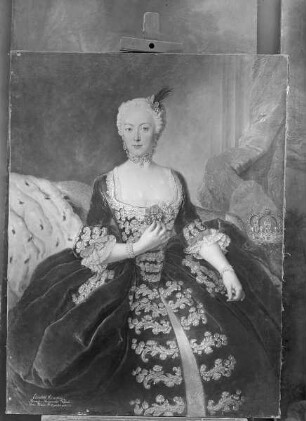 Königin Elisabeth Christine, Prinzessin von Braunschweig-Wolfenbüttel, Gemahlin Friedrichs des Großen