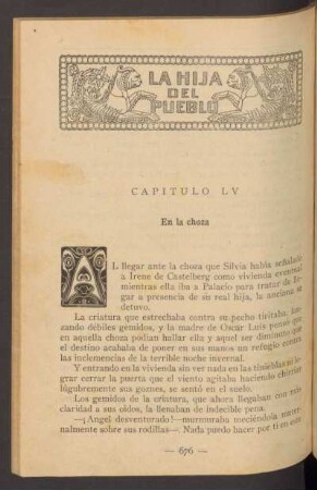 Capítulo LV - En la choza