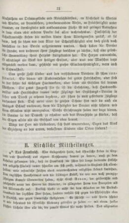 31-41 Kirchliche Mittheilungen