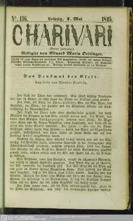 4.1845=136: Charivari