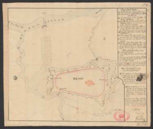 [Demmin] : [Pallisadirung der Festung im Nordischen Kriege (1700-1721)]
