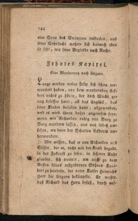 Zehntes Kapitel. Eine Wanderung nach Ungarn