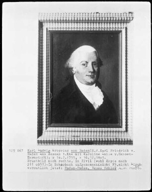 Karl Ludwig Erbprinz von Baden (1755-1801)