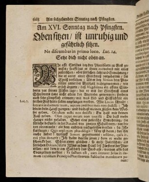 668-676, Am XVI. Sonntag nach Pfingsten