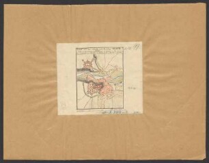Plan von der Stadt und Vestung Glatz