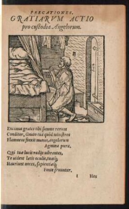 Gratiarum Actio pro custodia Angelorum.
