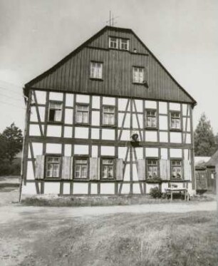 Schneeberg, Grube Gesellschaft, Huthaus