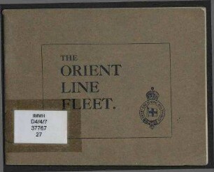 The Orient Line Fleet.