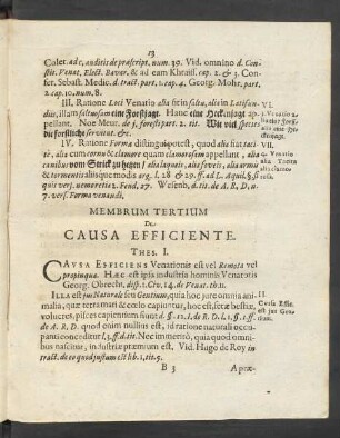 Membrum Tertium De Causa Efficiente