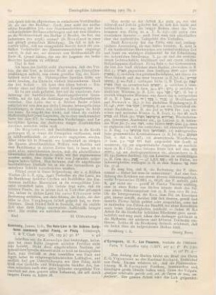 69-70 [Rezension] Kennedy, James, The Note-Line in the Hebrew Scriptures commonly called Paseq, or Pesîq