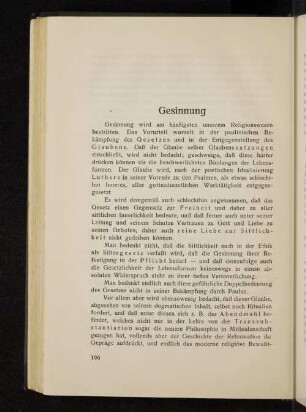 Gesinnung