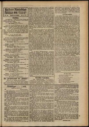 Zweite Ausgabe vom Mittwoch, den 10. Dezember 1919.