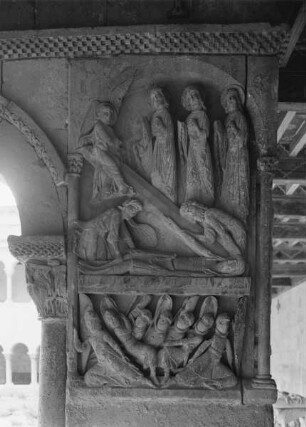 Grablegung Christi und Auferstehung