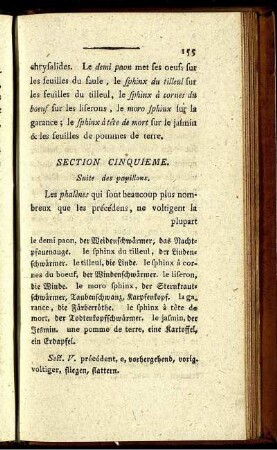 Section Cinquieme.