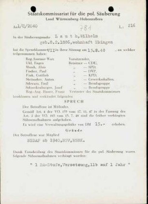 Lauth, Wilhelm