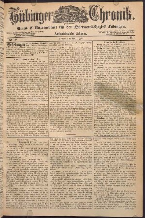 1. Juli (Nro. 150) - 6. Juli (Nro. 154)