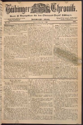 1. Juli (Nro. 150) - 6. Juli (Nro. 154)